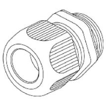 1234VM6301  - Kleinhuis Kabelverschraubung lgr,D=34-48mm,IP68 1234VM6301