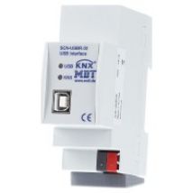 SCN-USBR.02  - EIB/KNX USB Interface , 2TE, REG mit Updatefunktion, 2TE, REG - SCN-USBR.02