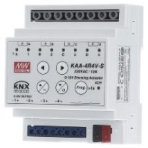 KAA-4R4V-10S  - KNX Dimmaktor 4fach 10A, Secure Version