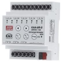 KAA-8R-16S  - KNX Universal Aktor 8fach 16A, Secure Version