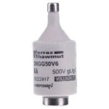 DIIGG50V6  - D-Sicherungseinsatz gG DII, 6A/AC500 DIIGG50V6