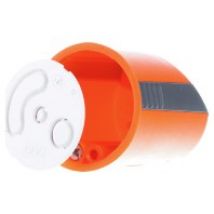 HG 45-WA-LD  (25 Stück) - Wandauslassdose, luftdicht mit Deckel HG 45-WA-LD