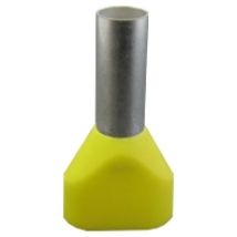 V30AE001150  (100 Stück) - Aderendhülse 2x6,00/12N gelb V30AE001150
