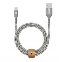 Zendure USB auf Lightning 2m Kabel, Grau