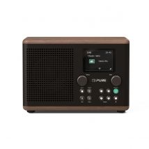 Classic H4 - Das charmante Digitalradio in Kaffee Schwarz/Walnuss