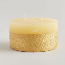 Candle Gold Half Dipped Multiwick