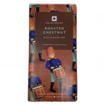 Christmas Roasted Chestnut Milk Chocolate 90g Bar