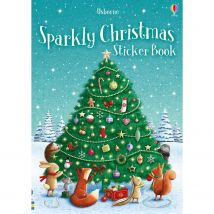 Sparkly Christmas Sticker Book Paperback