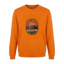 Stonehenge Sunrise Sweatshirt Orange L