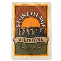 Stonehenge Sunrise Tea Towel