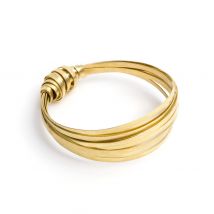 Brass Ribbon Bracelet