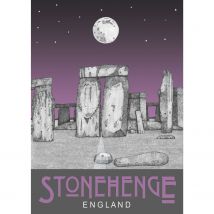 Stonehenge Night A1 Print Ben Holland