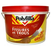 Enduit de rebouchage en pâte 4 kg + 20 % POLYFILLA