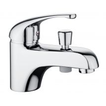Mitigeur de baignoire monotrou Chrome Fira FR - EDOUARD ROUSSEAU
