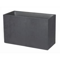 Muret basalt effet béton 99x39x60 cm