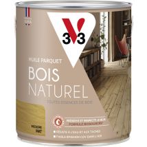 Huile parquet bois naturel incolore mat 2.5 l - V33