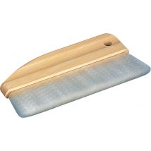 Brosse plate pour vitrificateur poignée en bois NESPOLI