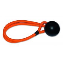 Tendeurs gainé polypropylène boule polyamide longueur 21 cm diamètre 5 mm orange par 4 CHAPUIS