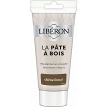 Pâte à bois chêne foncé tube 150 gr LIBERON