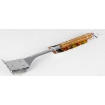 Brosse de barbecue en inox et manche bambou 44 cm SOMAGIC