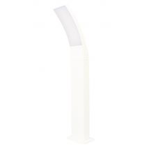 Borne extérieure CURVE blanc IP44 3000K 1000 lumens - ARLUX