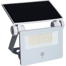 Projecteur solaire avec détecteur CIRCUS blanc 1500 lumens - ARLUX