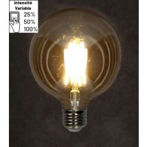 Ampoule LED Globe diamètre 125 mm ambrée 6W 720lm dimmable blanc chaud - ARLUX