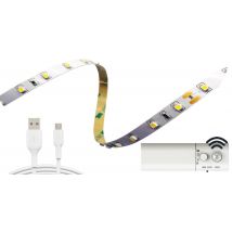 Ruban LED rechargeable 2m blanc froid avec détecteur de mouvements 4W 3,7V ARLUX