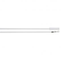 Lance rideaux en PVC de 1 m Finition Transparent - MOBOIS