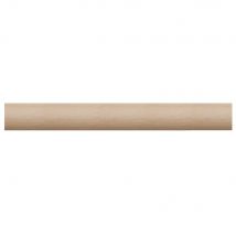 Tringle à rideaux en bois 2 m diam 28 mm Finition Bois naturel - MOBOIS