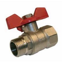 Vanne papillon mâle-femelle 1 pouce