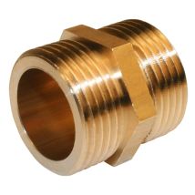 Manchon à visser égal mâle mâle 15/21 (1/2)