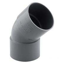 Coude pvc f/f d50 angle 45° FITT