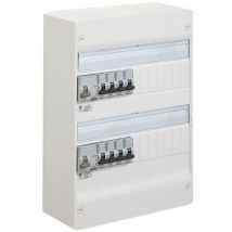 Tableau électrique pré-équipé 2 rangées pour logement T1 ou T2 - LEGRAND