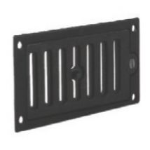 Grille d'arrivée d'air en fonte réglable 175x75 mm pour distribution d'air chaud AUTOGYRE