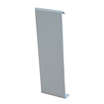 Jonction droite pour profilé de finition 100 mm laqué gris aluminium JOUPLAST