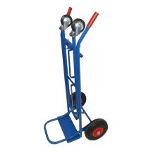 Diable de transport 2 roues multipositions charge 250 kg