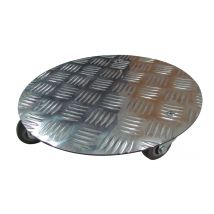 Plateau roulant antidérapant diamètre 30 cm capacité de charge 70 kg