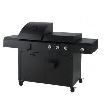 Barbecue EVO à charbon et plancha gaz BI Energy BRASERO