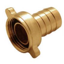 Raccord d'arrosage laiton 2 pièces filetage 1 diamètre 19 mm