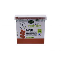Peinture naturelle murale Terracota satin 1 l - DEFI NATURE