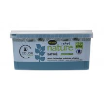 Peinture naturelle murale Baltique satin 2,5 l - DEFI NATURE