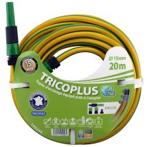Tuyau d'arrosage avec accessoires diamètre 15 mm x 20 m Tricoplus TRICOFLEX