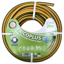 Tuyau d'arrosage diamètre 15 mm x 20 m Tricoplus TRICOFLEX