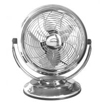 Ventilateur de table métal chromé 20 cm DOMAIR