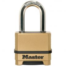 Cadenas à combinaison largeur 56 mm Excell en zinc MASTER LOCK