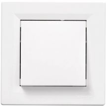 Bouton poussoir blanc - Asfora SCHNEIDER ELECTRIC