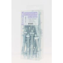 Goujons d'ancrage Opt7 acier zingué 10 x 90 mm par 20 BATIFIX