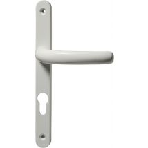 Poignee carrée court avec barillet pour porte fenêtre