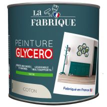 Peinture glycero Coton satin 500 ml - LA FABRIQUE